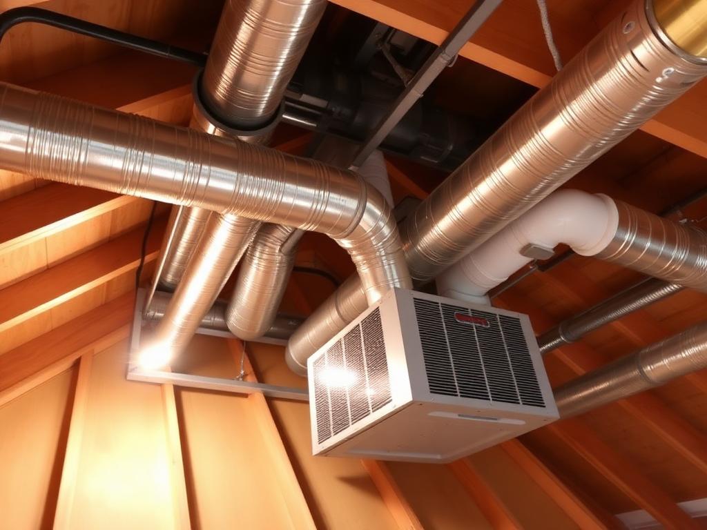 Attic Ductwork & Air Handler completed by iContracting HVAC in Lake Nona, Florida